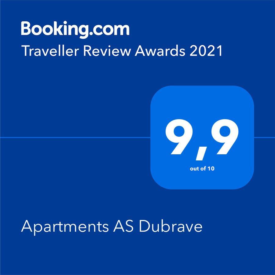 Apartments As Dubrave Dubrave Gornje Bagian luar foto